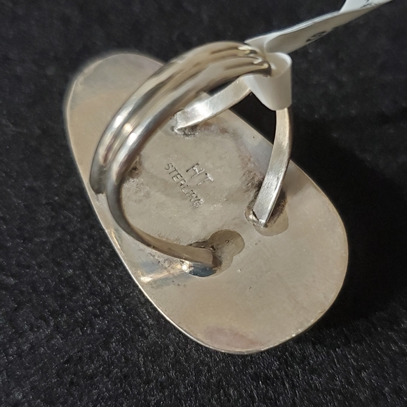 Turquoise Sterling Ring - Picture 4 of 4